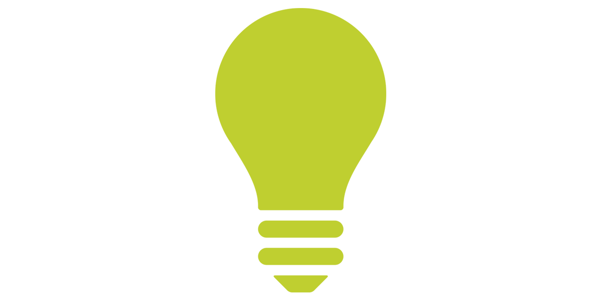 LimeGreen Accountancy Lightbulb Icon